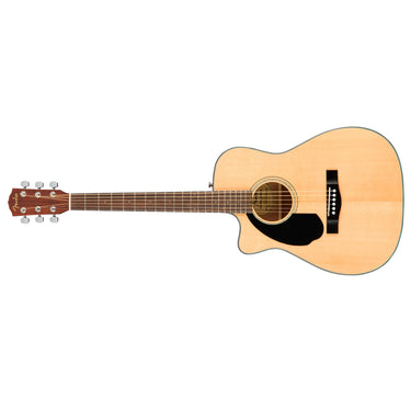 Guitarra Electroacústica Fender CC 60SCE zurda Concert Natural 0970158021